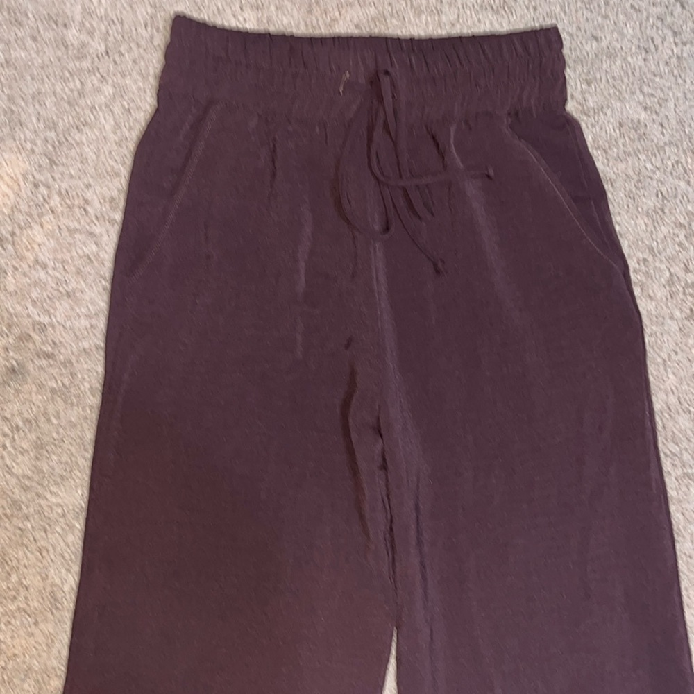 The Lady & The Sailor High Waisted Drawstring Pants Chocolate Air Flow 1 XS-S - Picture 4 of 9